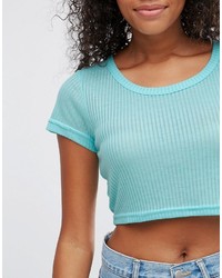 Женская мятная футболка от Brave Soul