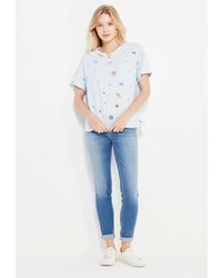 Женская мятная футболка от Dorado