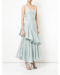 Мятное вечернее платье от Bambah