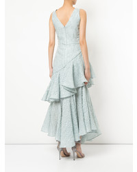 Мятное вечернее платье от Bambah