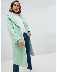 Женское мятное пальто от ASOS DESIGN