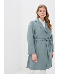 Женское мятное пальто от Grafinia