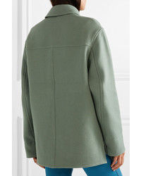 Женское мятное пальто от Acne Studios