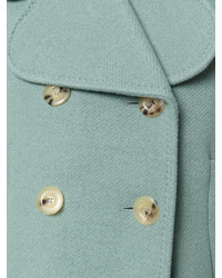 Женское мятное пальто от Chloé