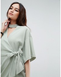 Мятное платье от Asos