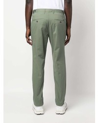 Мятные брюки чинос от BOSS