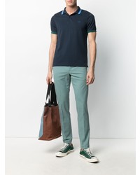 Мятные брюки чинос от Pt01