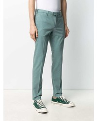 Мятные брюки чинос от Pt01