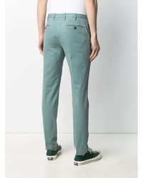 Мятные брюки чинос от Pt01