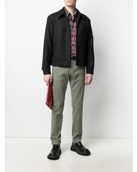 Мятные брюки чинос от Briglia 1949