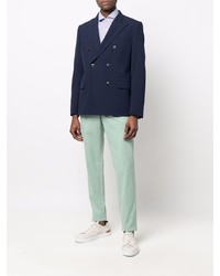 Мятные брюки чинос от Pt01