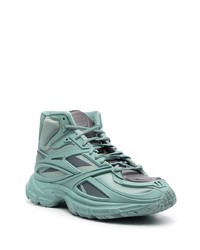 Мужские мятные высокие кеды от Reebok