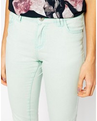Мятные джинсы скинни от Brave Soul