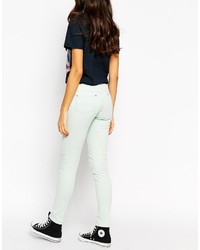 Мятные джинсы скинни от Brave Soul