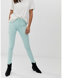 Мятные джинсы скинни от Vero Moda