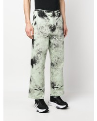 Мужские мятные джинсы от Oamc