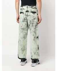 Мужские мятные джинсы от Oamc