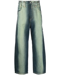 Мужские мятные джинсы от Eckhaus Latta