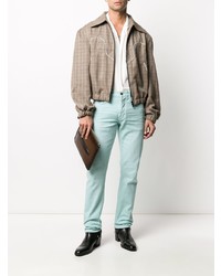 Мужские мятные джинсы от Tom Ford