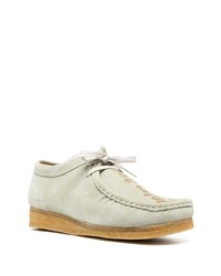 Мятные замшевые ботинки дезерты от Palm Angels