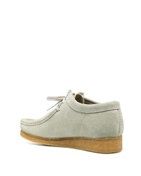 Мятные замшевые ботинки дезерты от Palm Angels