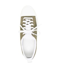 Мужские мятные замшевые низкие кеды от Eleventy