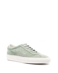 Мужские мятные замшевые низкие кеды от Common Projects