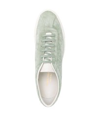 Мужские мятные замшевые низкие кеды от Common Projects