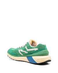 Мужские мятные замшевые низкие кеды от Brand Black