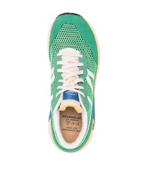 Мужские мятные замшевые низкие кеды от Brand Black