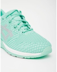 Женские мятные кеды от Asics