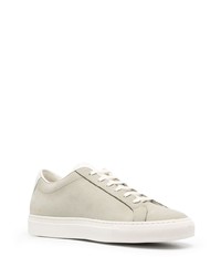 Мужские мятные кожаные низкие кеды от Common Projects