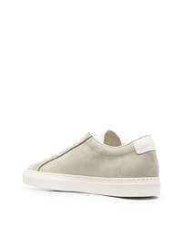 Мужские мятные кожаные низкие кеды от Common Projects