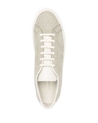 Мужские мятные кожаные низкие кеды от Common Projects