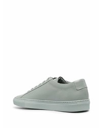 Мужские мятные кожаные низкие кеды от Common Projects