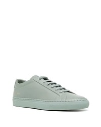 Мужские мятные кожаные низкие кеды от Common Projects