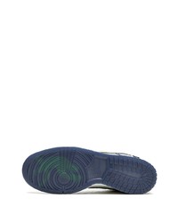 Мужские мятные кожаные низкие кеды от Nike