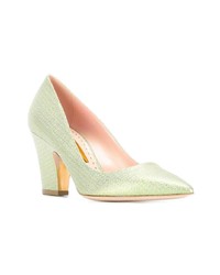 Мятные кожаные туфли от Rupert Sanderson