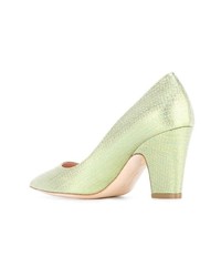 Мятные кожаные туфли от Rupert Sanderson