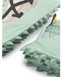 Мужские мятные кроссовки от Off-White