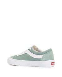 Мужские мятные низкие кеды из плотной ткани от Vans