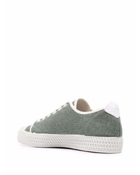 Мужские мятные низкие кеды от Car Shoe