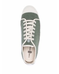 Мужские мятные низкие кеды от Car Shoe