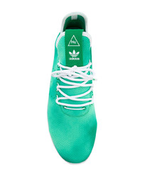 Мужские мятные низкие кеды от Adidas By Pharrell Williams