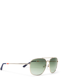 Мужские мятные солнцезащитные очки от Orlebar Brown