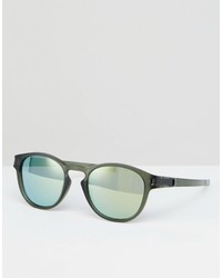 Мужские мятные солнцезащитные очки от Oakley