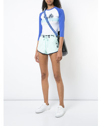 Женские мятные шорты от Fenty X Puma