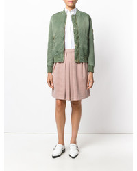 Женский мятный бомбер от Closed