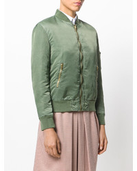 Женский мятный бомбер от Closed