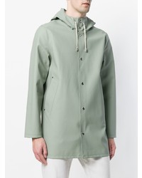 Мужской мятный дождевик от Stutterheim
